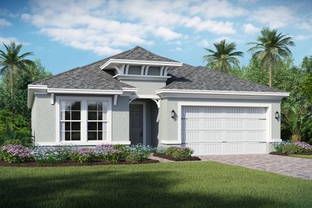 New construction Single-Family house 2200 Seagrass Point, Kissimmee, FL 34747 Saint Lucia- photo 0