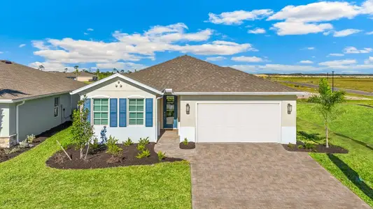 New construction Single-Family house 17953 Shade Tree Lp, Punta Gorda, FL 33982 plan Delray - image