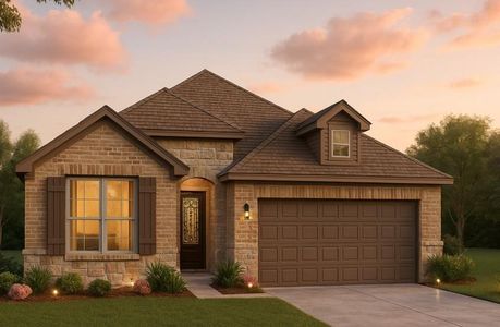 New construction Single-Family house 21215 Iberian Magpie Trl, Tomball, TX 77377 plan Olive III - image