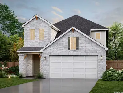 New construction Single-Family house 5726 Lakeview Pt, San Antonio, TX 78244 - image