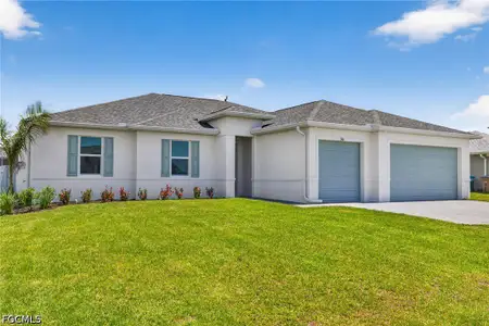 New construction Single-Family house 3011 Sw 7Th Ave, Cape Coral, FL 33914 plan The Paradise Cove III - image