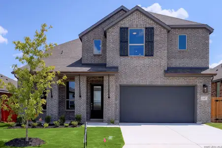 New construction Single-Family house 247 White Oak, Castroville, TX 78009 plan Fordham - image