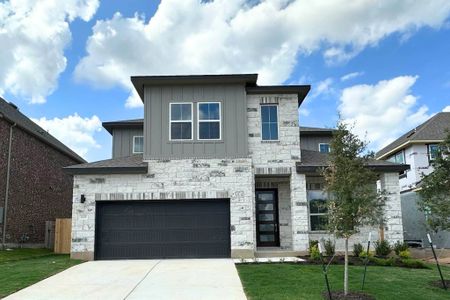 New construction Single-Family house 3001 Ottawa St, Leander, TX 78641 plan McKinley - image