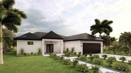 New construction Single-Family house 821 Frederick Reid St E, Lehigh Acres, FL 33974 - image