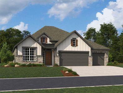 New construction Single-Family house 15811 Juniper Elm Court, Crosby, TX 77532 Dominion Homeplan- photo 0