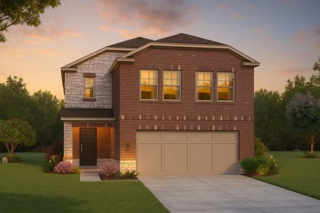 New construction  house 4010 Colony River Rock Blvd, Pinehurst, TX 77362 plan Parker Colony At Pinehurst - image