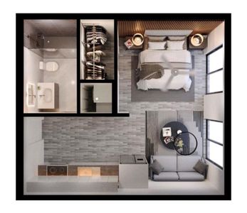 New construction Condo house 355 Nw 31St St, Unit 207, Miami, FL 33127 plan Studio - image 4