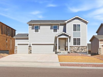 New construction Single-Family house 10833 Rolling Ranch Dr, Peyton, CO 80831 plan The Chatfield - image
