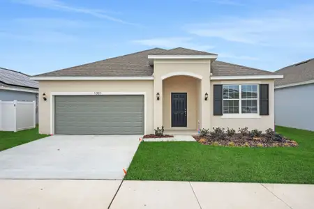 New construction Single-Family house 1321 Tupelo Trl, Haines City, FL 33844 plan Poinciana - image