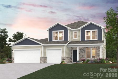 New construction Single-Family house 3814 Forty Acre Dr, Monroe, NC 28112 plan Teton - image