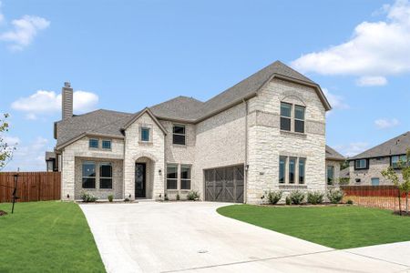 New construction Single-Family house 195 Memory Ln, Waxahachie, TX 75165 plan Spring Cress II - image