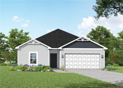 New construction Single-Family house 218 Ironbark Dr, Raeford, NC 28376 - image