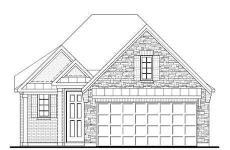 French Country L Elevation