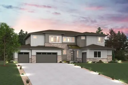 New construction Single-Family house 10370 St. Mary Pt, Parker, CO 80138 plan The Montclair - image