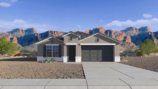 New construction Single-Family house 17610 W Onyx Ave, Waddell, AZ 85355 plan Cali - image