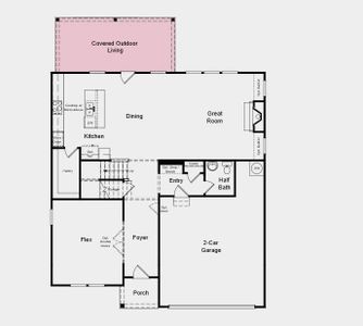 New construction Single-Family house 3311 Burkston Pl, Buford, GA 30519 Ingram- photo 0