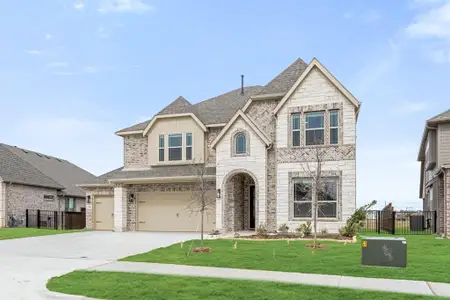 New construction Single-Family house 7821 Barley Field St, Joshua, TX 76058 plan Rose II - image