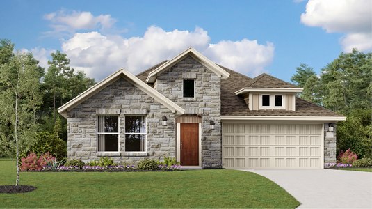 New construction Single-Family house 32118 Lemon Mint, Bulverde, TX 78163 null- photo 1 1