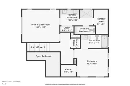 New construction Single-Family house 2414 Drew Ln, Unit 3, Austin, TX 78748 plan The Windsor - image 4