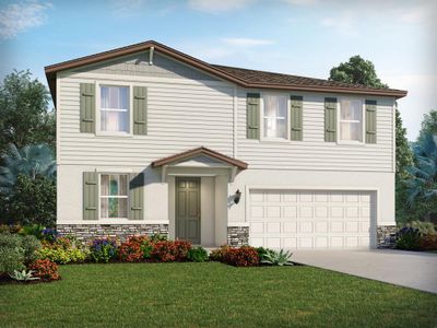 New construction Single-Family house 105 Outback Hideaway Ave, Nokomis, FL 34275 plan Marigold - image