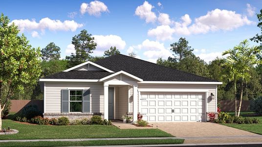 New construction Single-Family house 64 Round Robin Run, St. Johns, FL 32259 plan St Croix 3 Car Garage - image