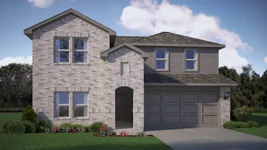 New construction Single-Family house 10712 Spinel Dr, Fort Worth, TX 76036 plan Ozark - image