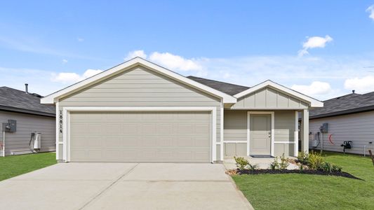 New construction Single-Family house 18918 Songbird Orchard Dr, Hockley, TX 77447 plan Caprock - image