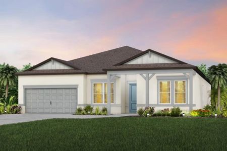 New construction Single-Family house 3547 Maple Bay Lane, Land O' Lakes, FL 34638 - photo 0