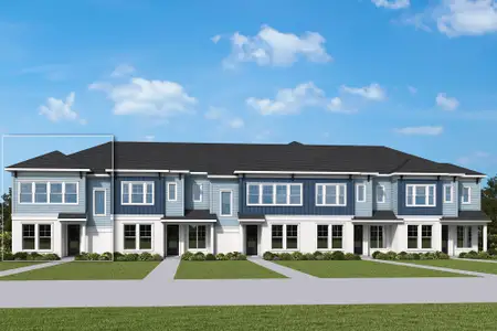 New construction Single-Family house 3528 Caspian Chervil St, Wesley Chapel, FL 33543 plan The Waterborne - image