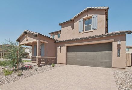 New construction Single-Family house 21454 E Timberline Rd, Queen Creek, AZ 85142 plan 3522 Elevation B - image