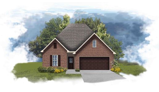 New construction Single-Family house 6775 Arbor Wy, Orange, TX 77630 plan Falkner III A - image