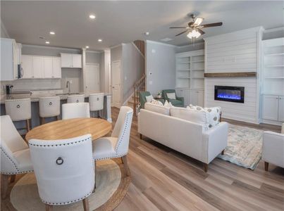 New construction Townhouse house 5505 Leyland Trl, Flowery Branch, GA 30542 - image 6