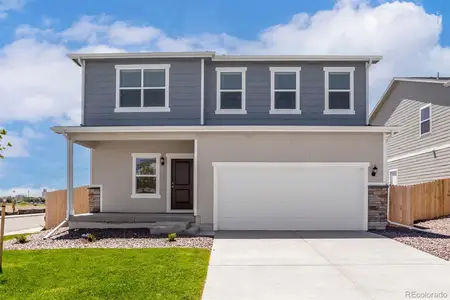 New construction Single-Family house 48205 Shetland Dr, Bennett, CO 80102 - image