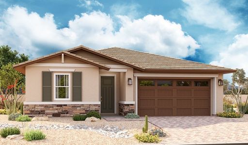 New construction Single-Family house 20189 W Montecito Ave, Buckeye, AZ 85396 Raleigh- photo 0