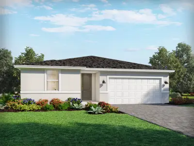 New construction Single-Family house 5405 Hampton Park Cir, Vero Beach, FL 32966 Hibiscus- photo 0