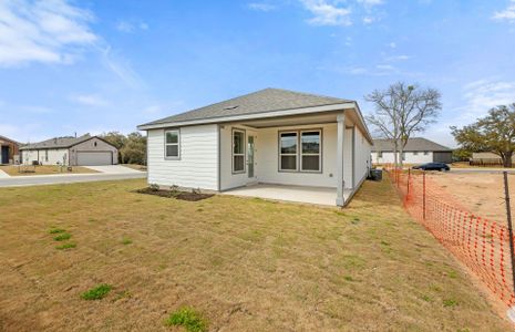 New construction Single-Family house 1200 Winedale Ln, Georgetown, TX 78633 Compass- photo 16 16