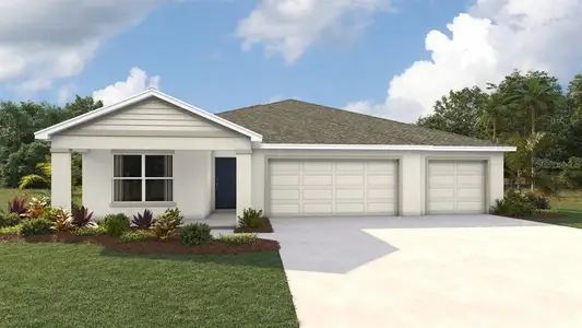 New construction Single-Family house 4635 Kona Cir, Spring Hill, FL 34608 plan Denham - image
