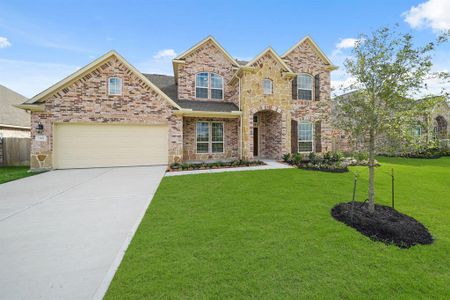 New construction Single-Family house 1581 Elm Court, Angleton, TX 77515 3548 ACTON- photo 0