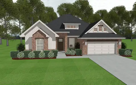 New construction Single-Family house 4015 Pacific Crest Wy, Bryan, TX 77802 plan The Annie - image