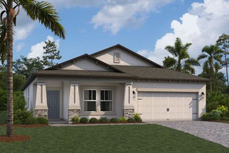 New construction Single-Family house 7571 Painted Sky Place, Land O' Lks, Land O' Lakes, FL 34637 plan Newport II - image 13