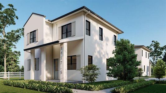 New construction Townhouse house 1417.5 Miller Avenue, Winter Park, FL 32789 - photo 0