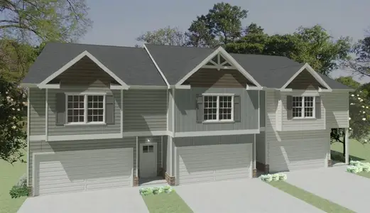 New construction Townhouse house 6362 Pine Ridge Pt, Lula, GA 30554 - image