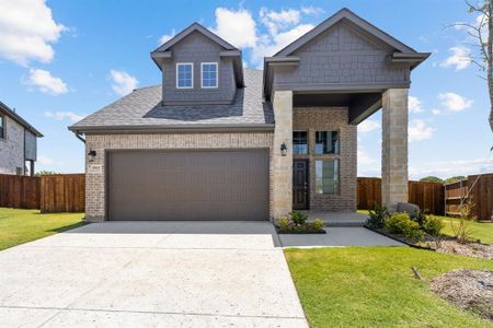 New construction Single-Family house 3925 Crystal Cove, Sherman, TX 75090 Portland- photo 0