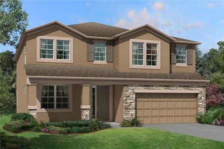 New construction Single-Family house 2463 Clary Sage Drive, Spring Hill, FL 34609 Sonoma II- photo 0