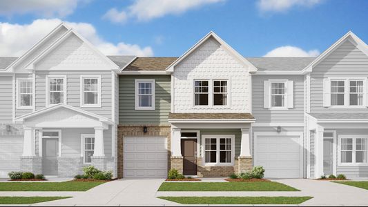 New construction Townhouse house 786 Palm Frond Wy, Calabash, NC 28467 plan Cameron - image