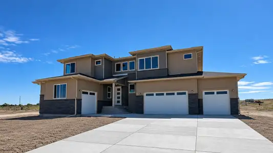 New construction Single-Family house 10340 St Mary St, Parker, CO 80138 plan The Windsor - image