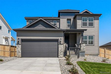 New construction Single-Family house 16765 Dry Camp Drive, Parker, CO 80134 Evergreen- photo 0