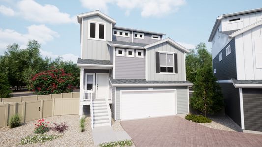 New construction Single-Family house 628 Wagon Wheel Wy, Bennett, CO 80102 plan Haflinger - image