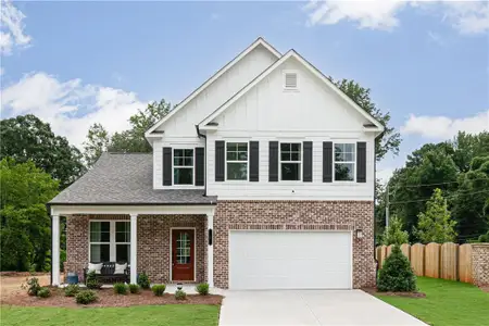 New construction Single-Family house 722 Ocmulgee Xing, Locust Grove, GA 30248 plan The Hollins - image
