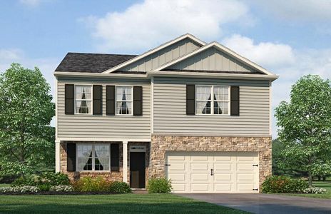 New construction Single-Family house 2609 Indigo Rd, Lithia Springs, GA 30122 plan Penwell - image